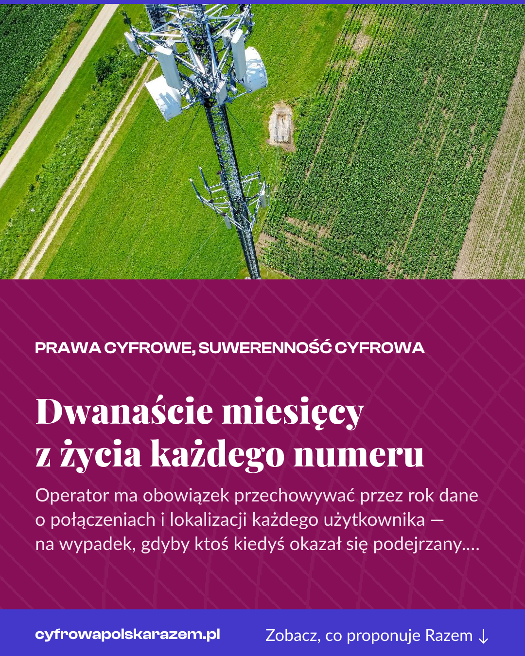 Grafika pionowa do udostępnienia: Dwanaście miesięcy z życia każdego numeru